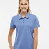 Adidas Women's Heathered Polo -Adidas Store 112809694