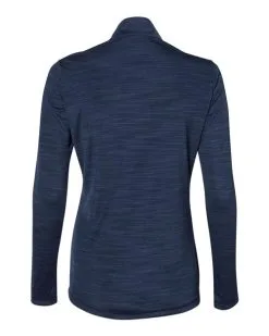 Adidas Women's Lightweight M?lange Quarter-Zip Pullover -Adidas Store 134507773.