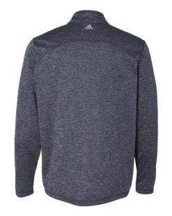 Adidas Men's Brushed Terry Heathered Quarter-Zip Pullover -Adidas Store 134613332.