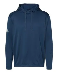 Adidas Men's Textured Mixed Media Hooded Sweatshirt -Adidas Store 134613487.
