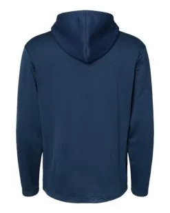 Adidas Men's Textured Mixed Media Hooded Sweatshirt -Adidas Store 134613488.
