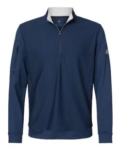 Adidas Men's Performance Textured Quarter-Zip Pullover -Adidas Store 134615102.