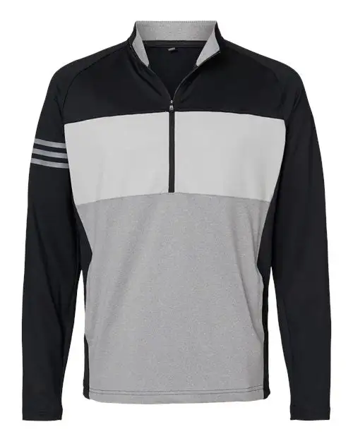 Adidas Men's 3-Stripes Competition Quarter-Zip Pullover 8 Adidas Men's 3-Stripes Competition Quarter-Zip Pullover - Image 6