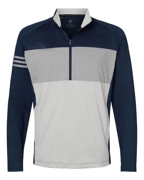 Adidas Men's 3-Stripes Competition Quarter-Zip Pullover 4 Adidas Men's 3-Stripes Competition Quarter-Zip Pullover - Image 2