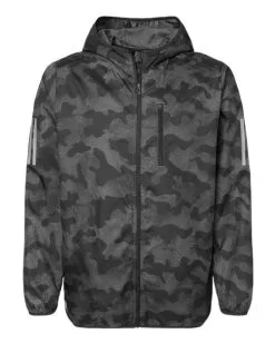 Adidas Men's Hooded Full-Zip Windbreaker -Adidas Store 134781815.