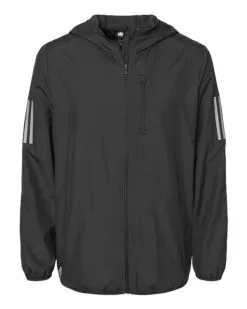 Adidas Men's Hooded Full-Zip Windbreaker -Adidas Store 134781992.