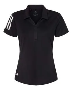 Adidas Women's Floating 3-Stripes Polo -Adidas Store 134784288.