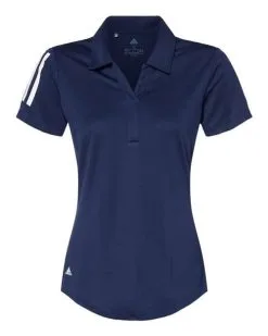 Adidas Women's Floating 3-Stripes Polo -Adidas Store 134785340.