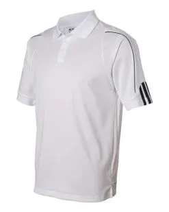 Adidas Men's 3-Stripes Cuff Polo -Adidas Store 134795257.
