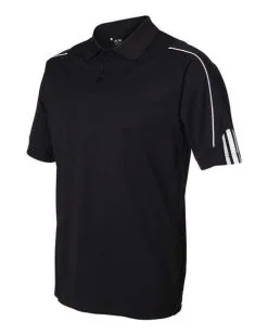 Adidas Men's 3-Stripes Cuff Polo -Adidas Store 134795401.