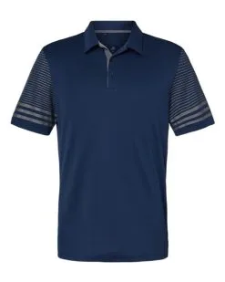 Adidas Men's Striped Sleeve Polo -Adidas Store 134795644.