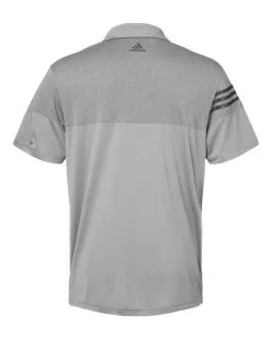Adidas Men's Heathered 3-Stripes Colorblock Polo -Adidas Store 134819209.