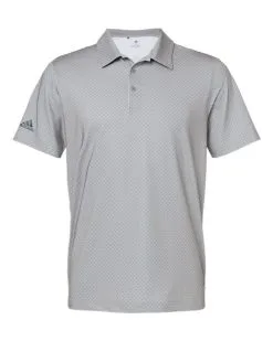 Adidas Men's Diamond Dot Print Polo -Adidas Store 134819735.