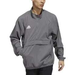 Adidas Mens Stadium 1/4 Zip Woven Long Sleeve