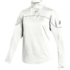 Adidas Women's Stadium 1/4 Snap Long Sleeve Shirt -Adidas Store 142852709