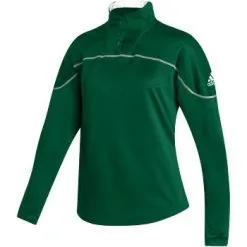 Adidas Women's Stadium 1/4 Snap Long Sleeve Shirt -Adidas Store 142852713