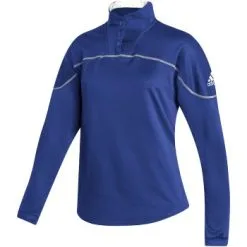 Adidas Women's Stadium 1/4 Snap Long Sleeve Shirt -Adidas Store 142852767