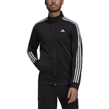 Adidas Mens Warm-Up Tricot Regular 3-Stripes Track Jacket 7 Adidas Mens Warm-Up Tricot Regular 3-Stripes Track Jacket - Image 5