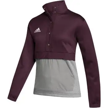 Adidas Womens Team Issue 1/4 Snap Jacket 11 Adidas Womens Team Issue 1/4 Snap Jacket - Image 9