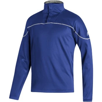 Adidas Mens Stadium 1/4 Zip Knit Snap Sleeve 37 Adidas Mens Stadium 1/4 Zip Knit Snap Sleeve - Image 35