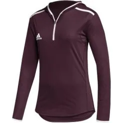 Adidas Women's Team Issue Hooded Long Sleeve T-Shirt -Adidas Store 153397355