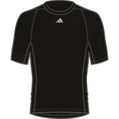 Adidas Mens Techfit Fitted Short Sleeve Top