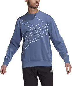 Adidas Men's Essentials Giant Logo Sweatshirt