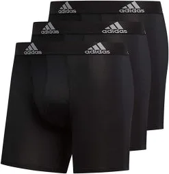 Adidas Men's Performance 3-Pack Boxer Briefs