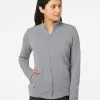 Adidas Women's Textured Full-Zip Jacket