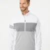 Adidas Men's 3-Stripes Competition Quarter-Zip Pullover -Adidas Store 86534932.