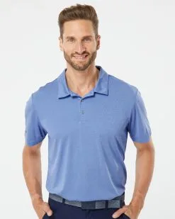 Adidas Men's Heathered Polo
