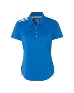 Adidas Women's 3-Stripes Shoulder Polo
