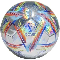 Adidas World Cup 2022 Hologram Foil Training Soccer Ball