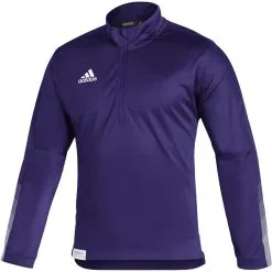 Adidas Men's 1/4 Zip Knit Long Sleeve Fleece Sweatshirt -Adidas Store GM2585.1638809207163