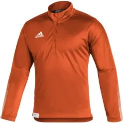 Adidas Men's 1/4 Zip Knit Long Sleeve Fleece Sweatshirt -Adidas Store GM2589.1638809252929