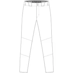 Adidas Youth Icon Pro Piping Open Hem Baseball Pants -Adidas Store GU3100.1638811367759