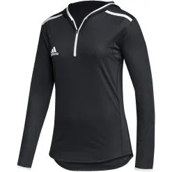 Adidas Women's Team Issue Hooded Long Sleeve T-Shirt