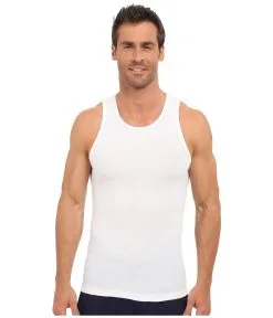 Adidas Men's Athletic Comfort Ribbed Tank Top - 3-Pack